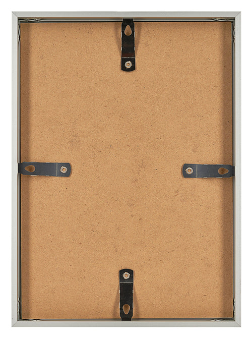 Aurora Aluminium Bilderrahmen 21x29 7cm A4 set von 3 Silber Ruckseite | Yourdecoration.de