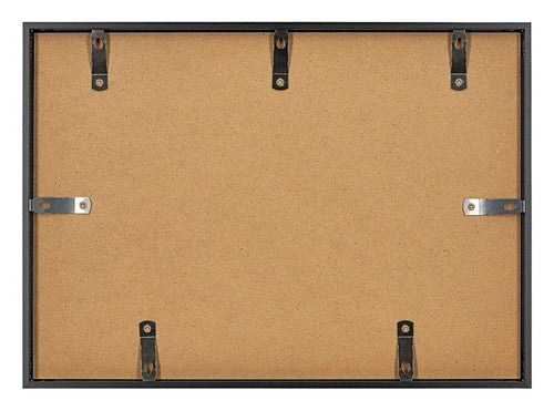 Bilderrahmen 29,7x42cm A3 Schwarz Aluminium - Rückseite Querformat | Yourdecoration.de