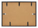 Bilderrahmen 29,7x42cm A3 Schwarz Aluminium - Rückseite Querformat | Yourdecoration.de