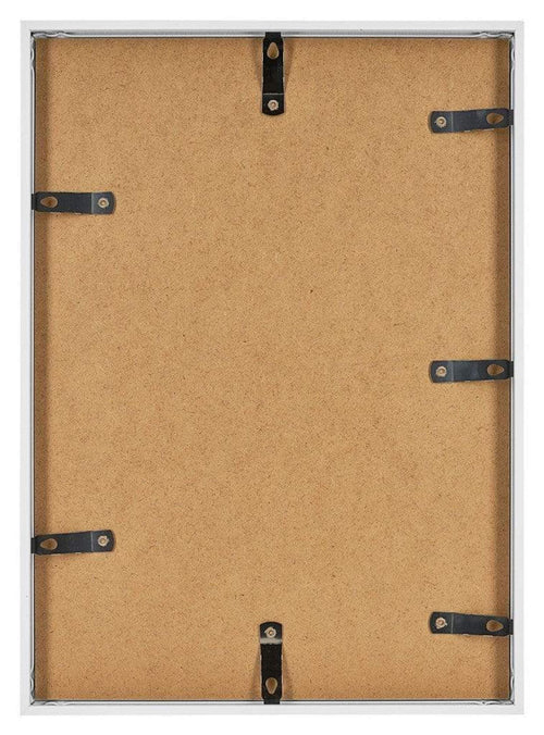 Bilderrahmen 29,7x42cm A3 Weiss Aluminium - Rückseite Schräg Querformat | Yourdecoration.de