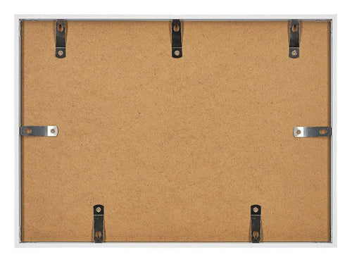 Bilderrahmen 29,7x42cm A3 Weiss Aluminium - Rückseite Schräg | Yourdecoration.de