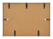 Bilderrahmen 29,7x42cm A3 Weiss Aluminium - Rückseite Schräg | Yourdecoration.de