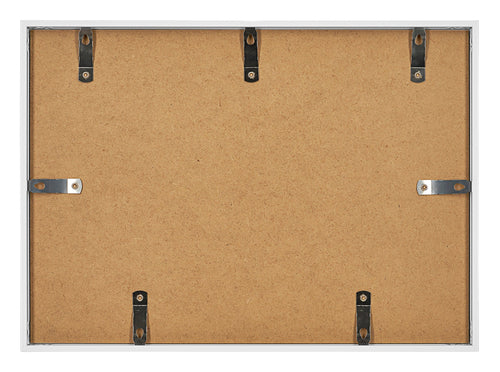 Aurora Aluminium Bilderrahmen 29 7x42cm A3 set von 2 Weiss Ruckseite Querformat | Yourdecoration.de