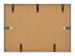 Aurora Aluminium Bilderrahmen 29 7x42cm A3 set von 2 Weiss Ruckseite Querformat | Yourdecoration.de