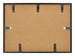 Aurora Aluminium Bilderrahmen 29 7x42cm A3 set von 3 Schwarz Ruckseite Querformat | Yourdecoration.de