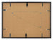 Bilderrahmen 42x59,4cm A2 Schwarz Aluminium - Rückseite Querformat | Yourdecoration.de