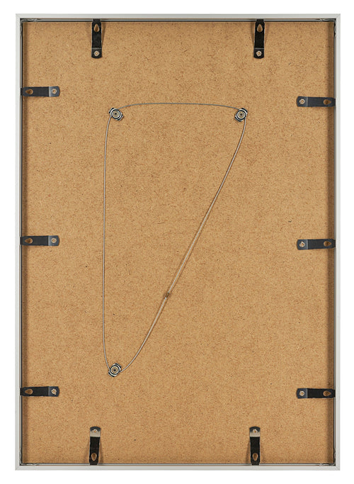 Aurora Aluminium Bilderrahmen 42x59 4cm A2 set von 2 Silber Ruckseite | Yourdecoration.de