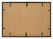 Aurora Aluminium Bilderrahmen 42x59 4cm A2 set von 3 Schwarz Ruckseite Querformat | Yourdecoration.de