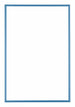 Austin Aluminium Bilderrahmen 20x30cm Stahl Blau Vorne | Yourdecoration.de