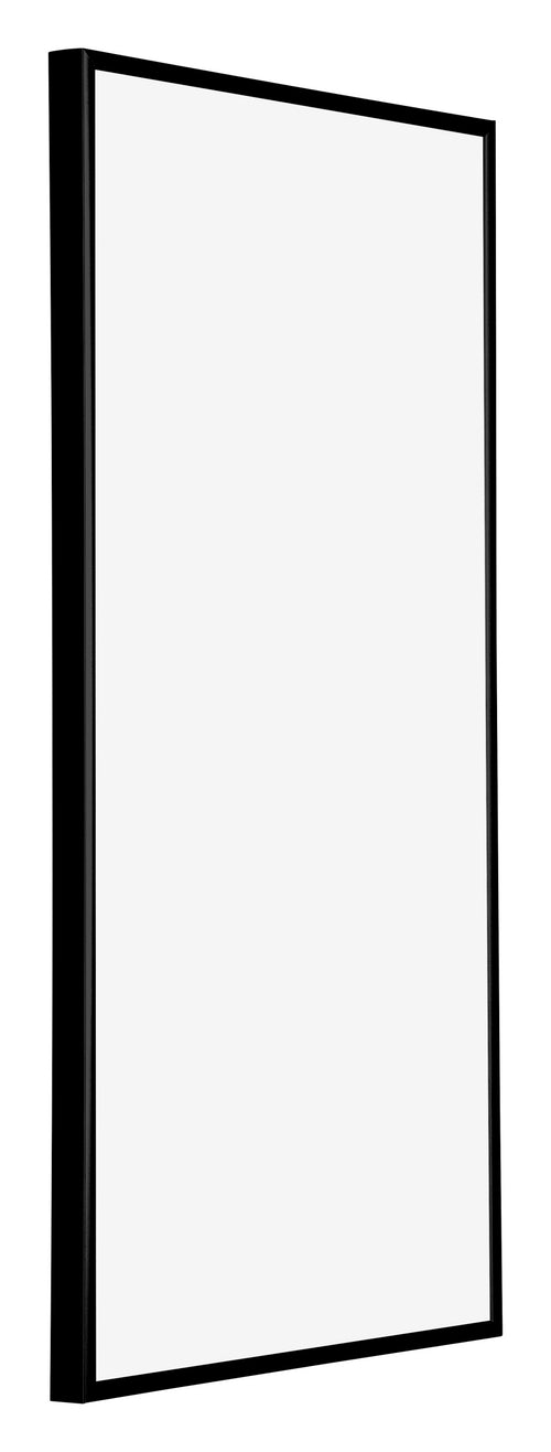 Austin Aluminium Bilderrahmen 20x40cm Schwarz Hochglanz Vorne Schrag | Yourdecoration.de