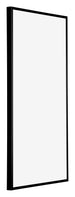 Austin Aluminium Bilderrahmen 20x40cm Schwarz Hochglanz Vorne Schrag | Yourdecoration.de
