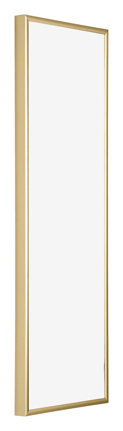 Austin Aluminium Bilderrahmen 20x60cm Gold Glanz Vorne Schrag | Yourdecoration.de