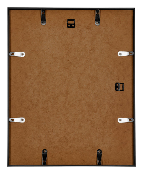 Austin Aluminium Bilderrahmen 24x30cm Schwarz Hochglanz Ruckseite | Yourdecoration.de