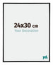 Austin Aluminium Bilderrahmen 24x30cm Schwarz Hochglanz Vorne Messe | Yourdecoration.de