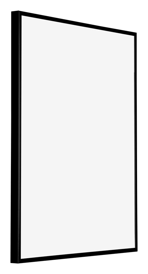 Austin Aluminium Bilderrahmen 24x30cm Schwarz Hochglanz Vorne Schrag | Yourdecoration.de