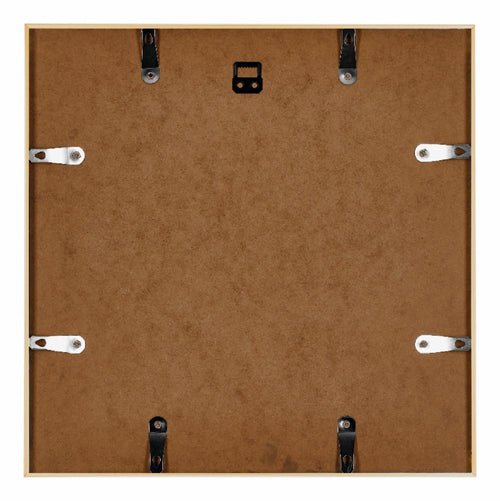 Austin Aluminium Bilderrahmen 25x25cm Gold Vintage Ruckseite | Yourdecoration.de