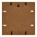 Austin Aluminium Bilderrahmen 25x25cm Gold Vintage Ruckseite | Yourdecoration.de