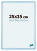 Austin Aluminium Bilderrahmen 25x35cm Stahl Blau Vorne Messe | Yourdecoration.de