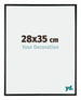 Austin Aluminium Bilderrahmen 28x35cm Schwarz Hochglanz Vorne Messe | Yourdecoration.de