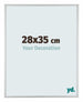 Austin Aluminium Bilderrahmen 28x35cm Silber Matt Vorne Messe | Yourdecoration.de