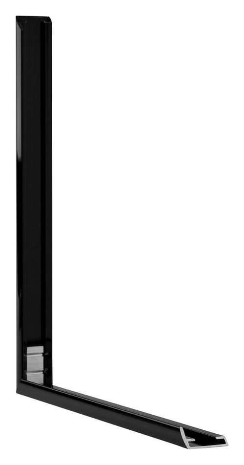 Austin Aluminium Bilderrahmen 29 7x42cm A3 Schwarz Hochglanz Detail Querschnitte | Yourdecoration.de
