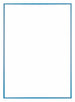Austin Aluminium Bilderrahmen 30x42cm Stahl Blau Vorne | Yourdecoration.de