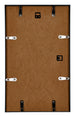 Austin Aluminium Bilderrahmen 30x50cm Schwarz Hochglanz Ruckseite | Yourdecoration.de