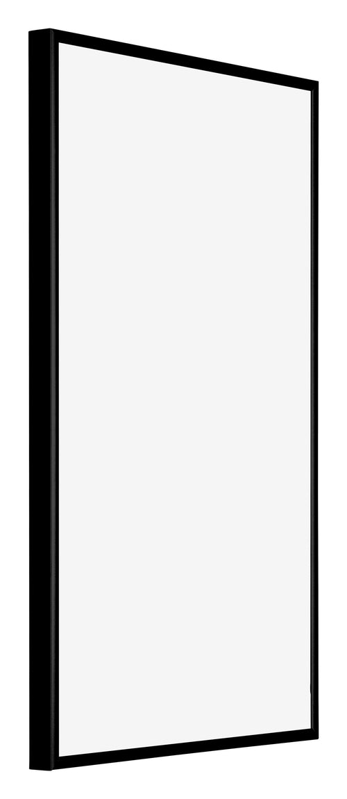 Austin Aluminium Bilderrahmen 30x50cm Schwarz Hochglanz Vorne Schrag | Yourdecoration.de