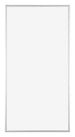 Austin Aluminium Bilderrahmen 30x60cm Silber Matt Vorne | Yourdecoration.de