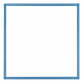 Austin Aluminium Bilderrahmen 35x35cm Stahl Blau Vorne | Yourdecoration.de
