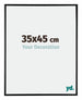 Austin Aluminium Bilderrahmen 35x45cm Schwarz Hochglanz Vorne Messe | Yourdecoration.de