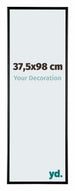 Austin Aluminium Bilderrahmen 37 5x98cm Schwarz Hochglanz Vorne Messe | Yourdecoration.de