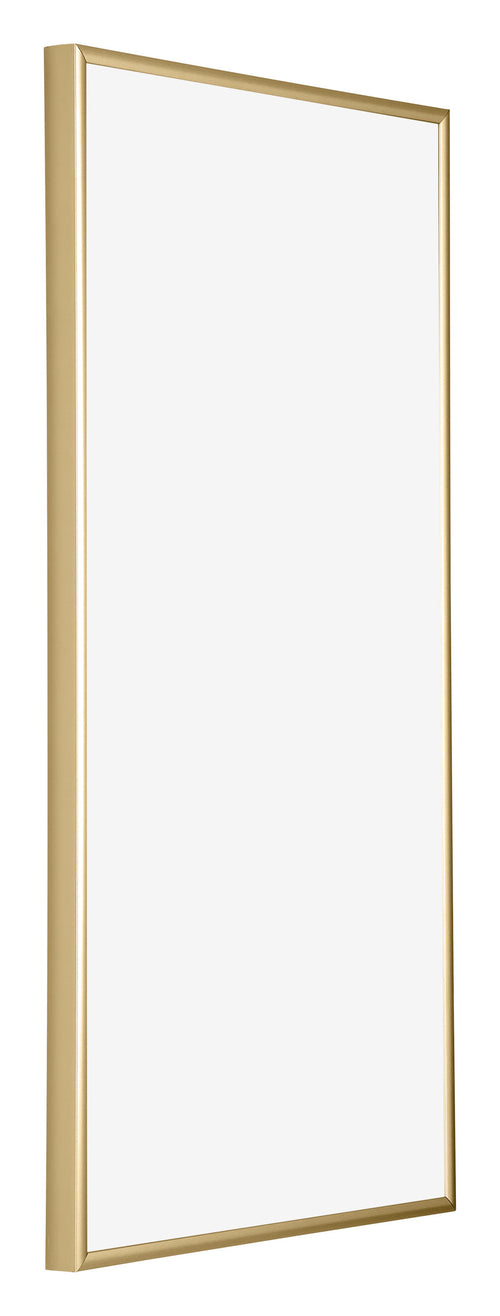 Austin Aluminium Bilderrahmen 40x70cm Gold Glanz Vorne Schrag | Yourdecoration.de