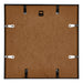 Austin Aluminium Bilderrahmen 45x45cm Schwarz Hochglanz Ruckseite | Yourdecoration.de