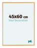 Austin Aluminium Bilderrahmen 45x60cm Gold Vintage Vorne Messe | Yourdecoration.de