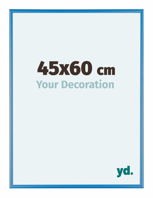 Austin Aluminium Bilderrahmen 45x60cm Stahl Blau Vorne Messe | Yourdecoration.de
