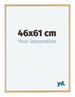 Austin Aluminium Bilderrahmen 46x61cm Gold Vintage Vorne Messe | Yourdecoration.de