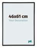 Austin Aluminium Bilderrahmen 46x61cm Schwarz Hochglanz Vorne Messe | Yourdecoration.de