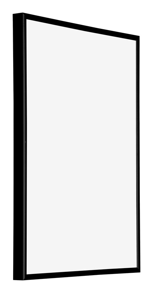 Austin Aluminium Bilderrahmen 46x61cm Schwarz Hochglanz Vorne Schrag | Yourdecoration.de