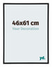 Austin Aluminium Bilderrahmen 46x61cm Schwarz Matt Vorne Messe | Yourdecoration.de