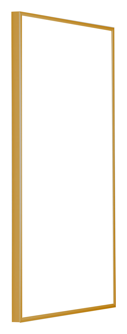 Austin Aluminium Bilderrahmen 50x100cm Gold Vintage Vorne Schrag | Yourdecoration.de