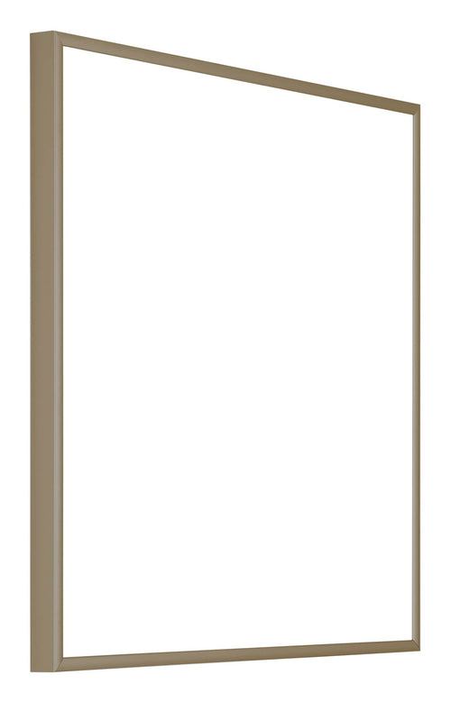 Austin Aluminium Bilderrahmen 50x50cm Champagner Vorne Schrag | Yourdecoration.de