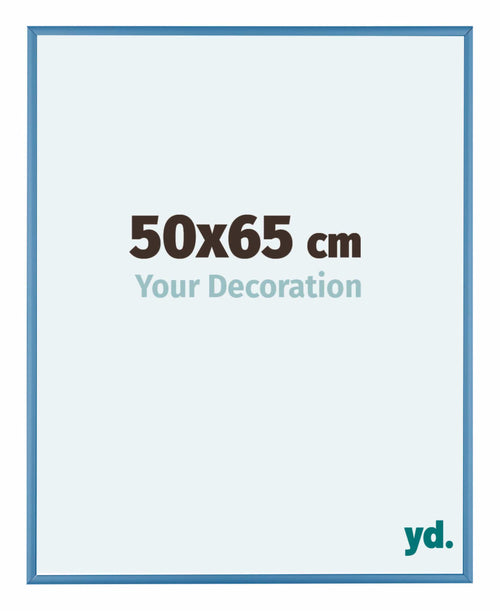 Austin Aluminium Bilderrahmen 50x65cm Stahl Blau Vorne Messe | Yourdecoration.de