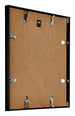 Austin Aluminium Bilderrahmen 55x55cm Schwarz Hochglanz Ruckseite Schrag | Yourdecoration.de