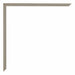 Austin Aluminium Bilderrahmen 75x100cm Champagner Detail Ecke | Yourdecoration.de