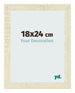 Bilderrahmen 18x24cm Sonoma Eiche MDF Pisa Vorne Messe | Yourdecoration.de