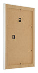 Bilderrahmen 18x24cm Weiß Vintage MDF Pisa Ruckseite Schrag | Yourdecoration.de