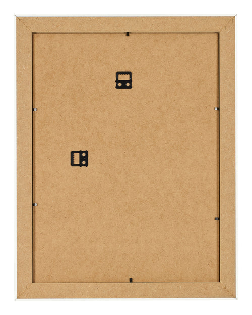 Bilderrahmen 18x24cm Weiß Vintage MDF Pisa Ruckseite | Yourdecoration.de