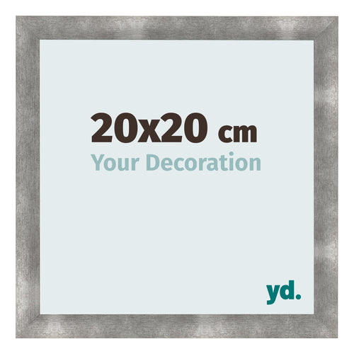 Bilderrahmen 20x20cm Metall Vintage MDF Pisa Vorne Messe | Yourdecoration.de