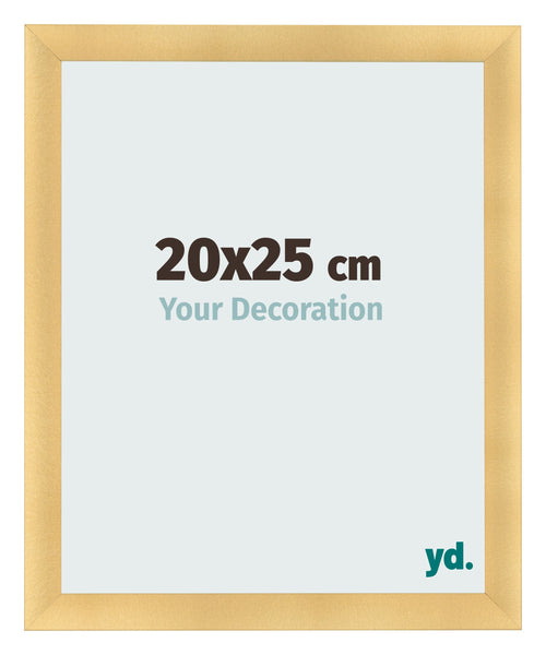 Bilderrahmen 20x25cm Gold Vintage MDF Pisa Vorne Messe | Yourdecoration.de